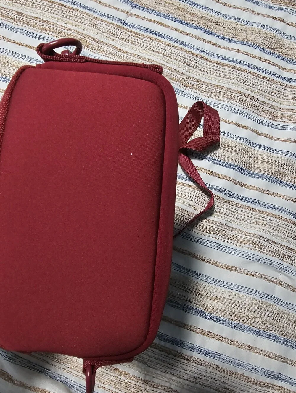 Dagne Dover/Sephora Burgundy Crossbody Bag